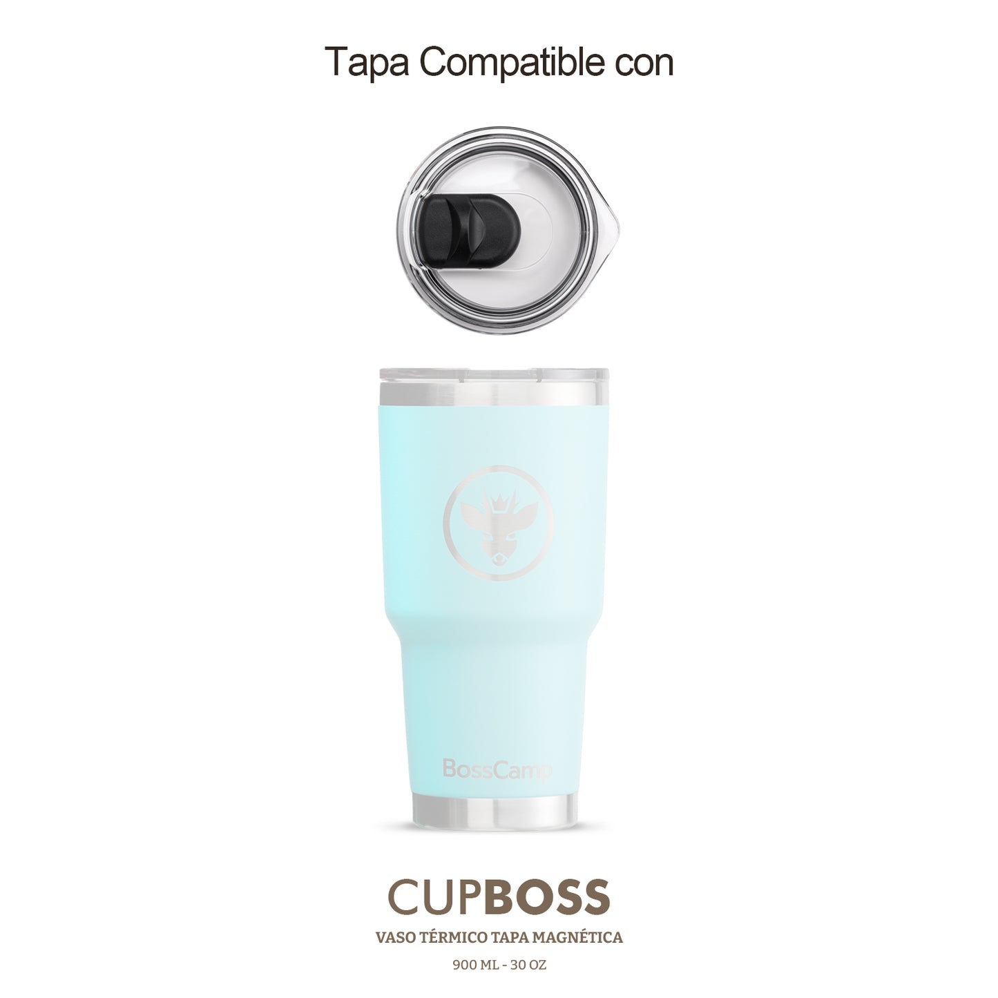 Tapa Slide Magnetic Vaso 900 ML
