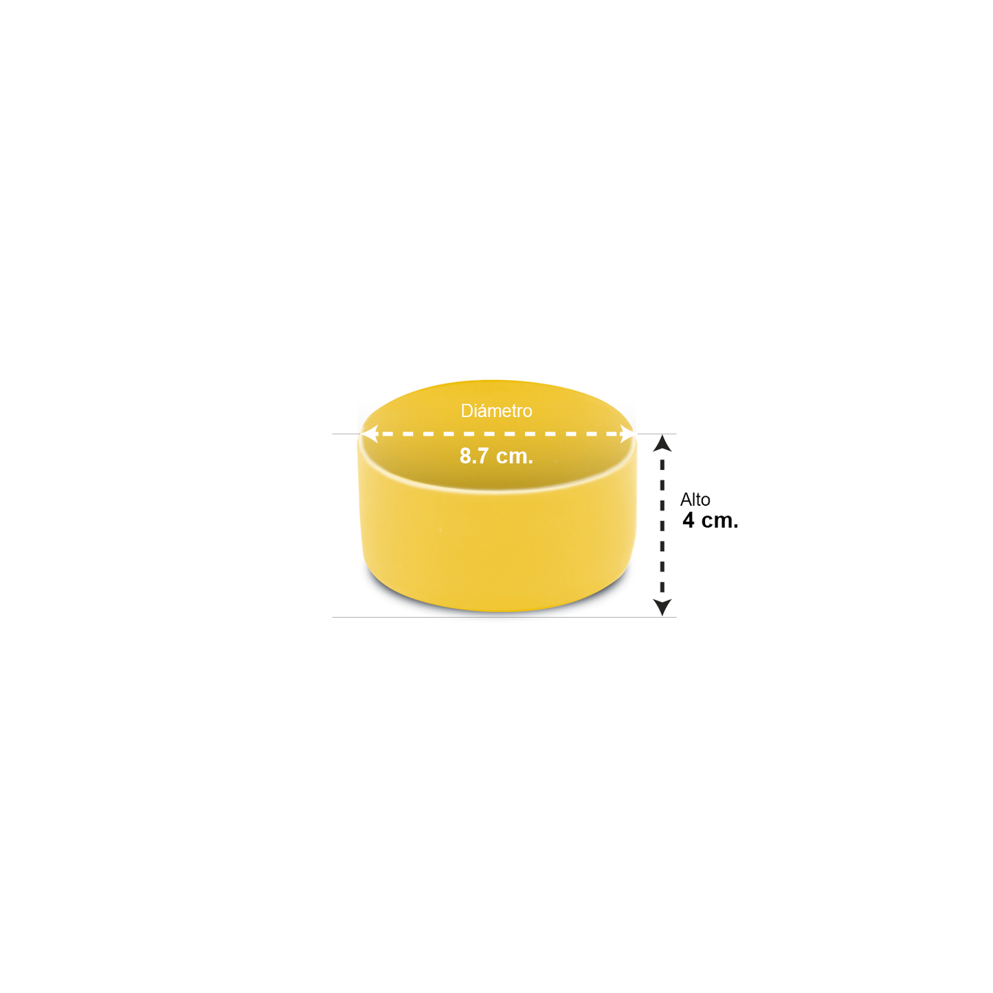 Base Protectora de Silicona para Botellas con Base Grande