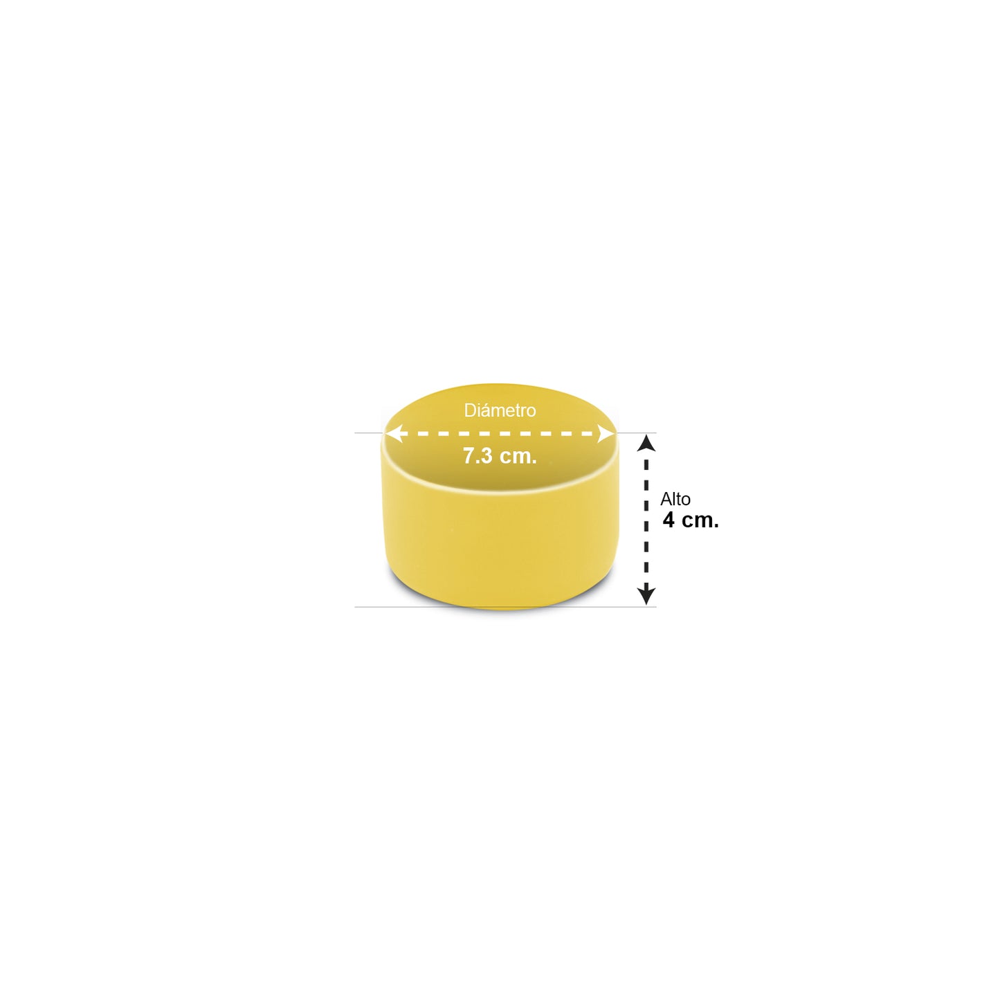 Base Protectora de Silicona para Botellas con Base Pequeña