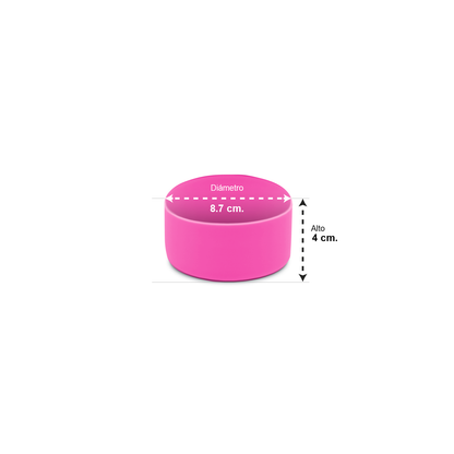 Base Protectora de Silicona para Botellas con Base Grande