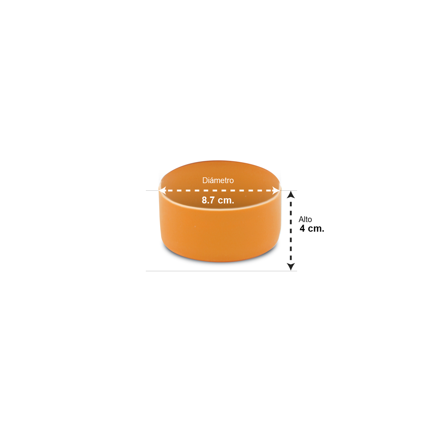 Base Protectora de Silicona para Botellas con Base Grande