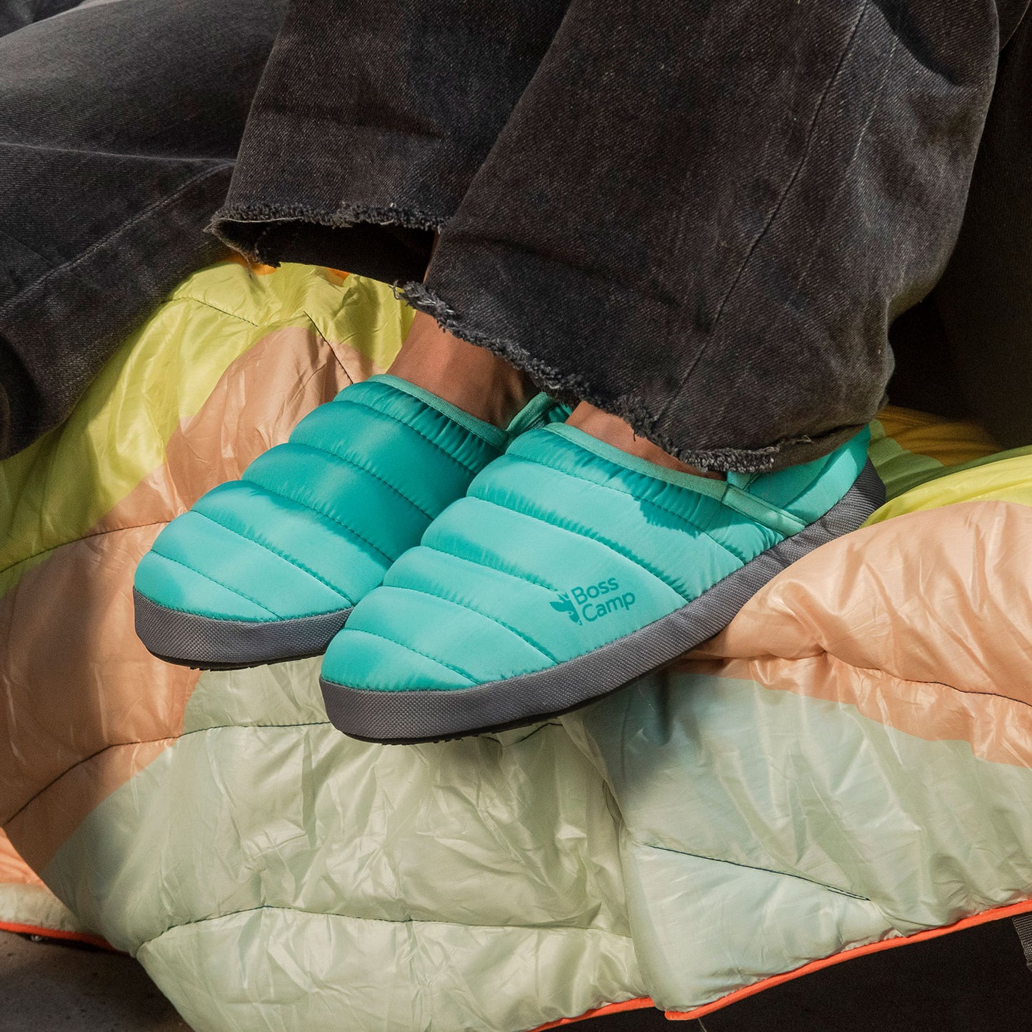 Pantufla Térmica SoftShoes Quintay Adulto Mint