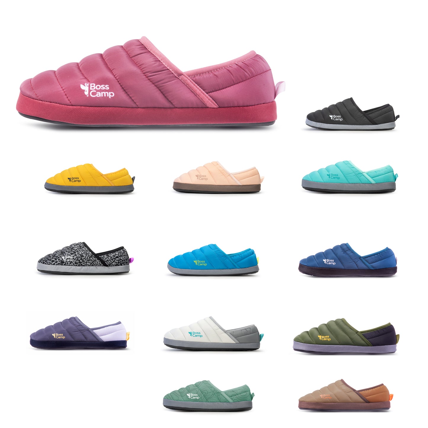 Pantufla Térmica SoftShoes Quintay Adulto Burgandy