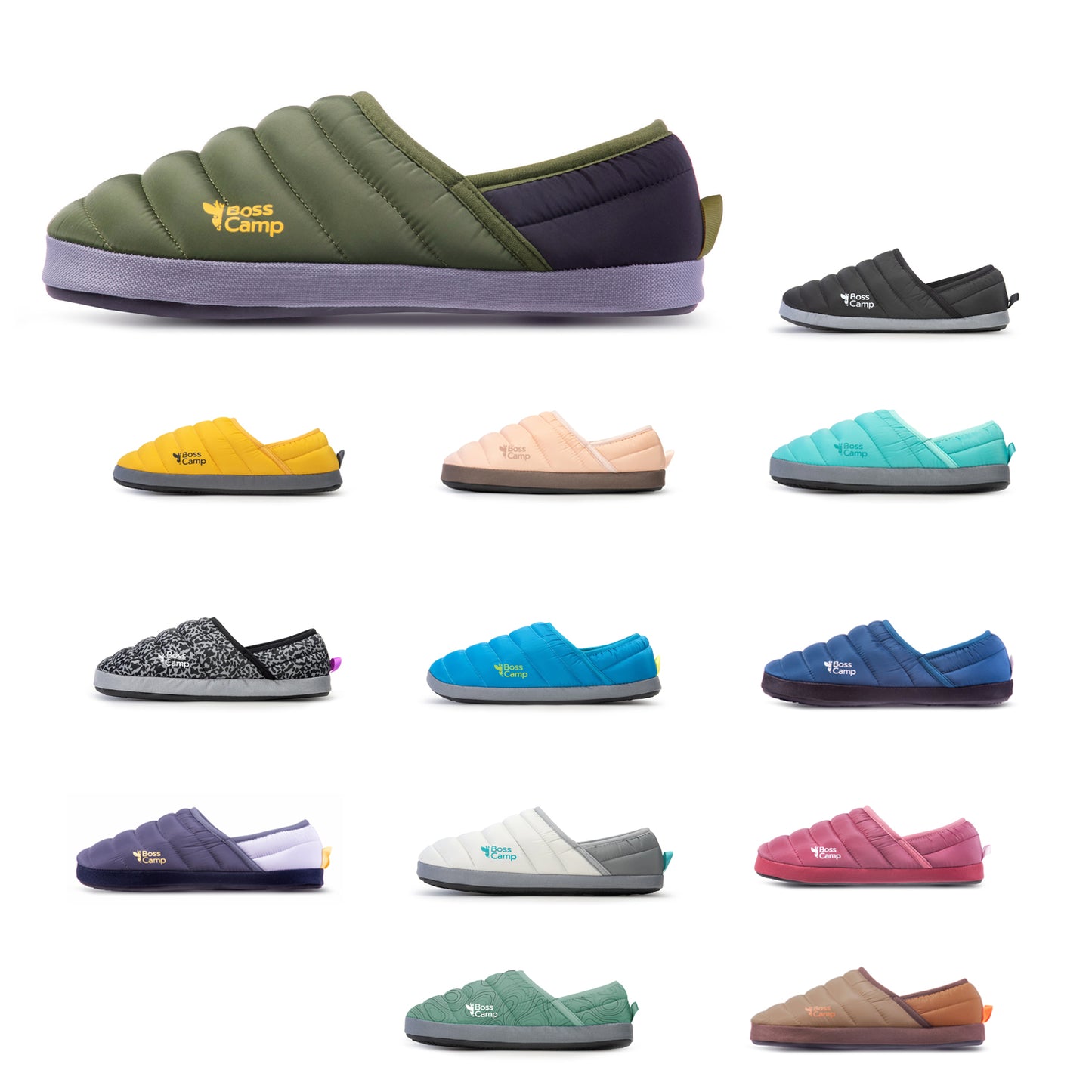 Pantufla Térmica SoftShoes Quintay Adulto Oliva Green