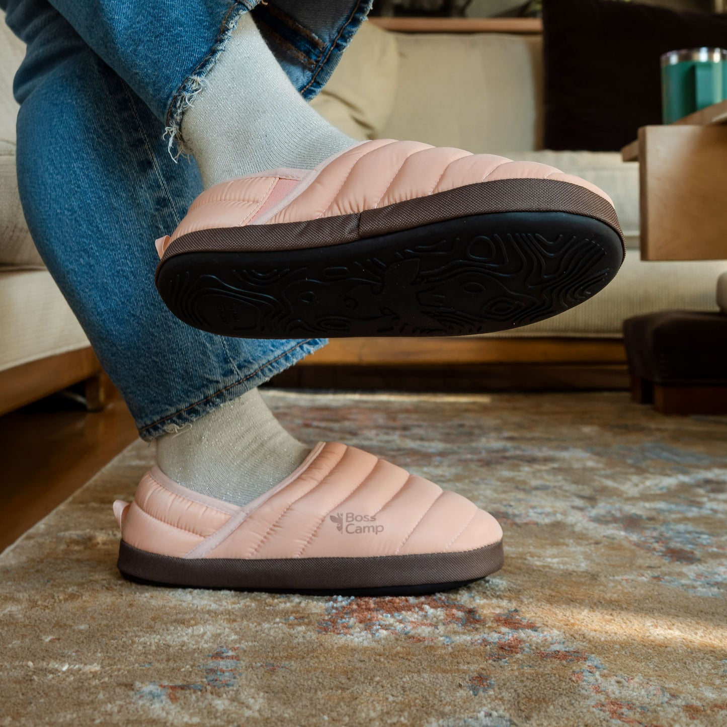 Pantufla Térmica SoftShoes Quintay Adulto Pink