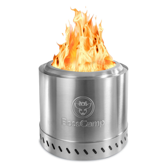 Brasero Sin Humo Fireboss 35 cm Silver