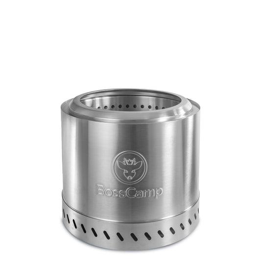Brasero Sin Humo Fireboss 35 cm Silver