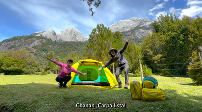 Carpa Técnica Puelche II, 2 Personas 4.000 mm