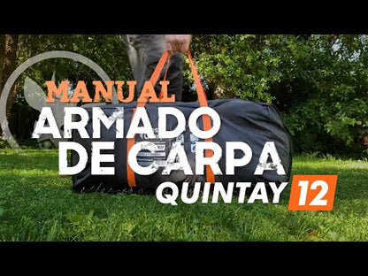Carpa Camping Quintay 12 Personas 3000 Mm Cubre Techo Largo Toldo Extendido