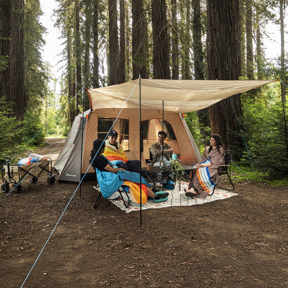 Carpa Quintay 8 Personas 3000 Mm Cubre Techo Largo Toldo Extendido