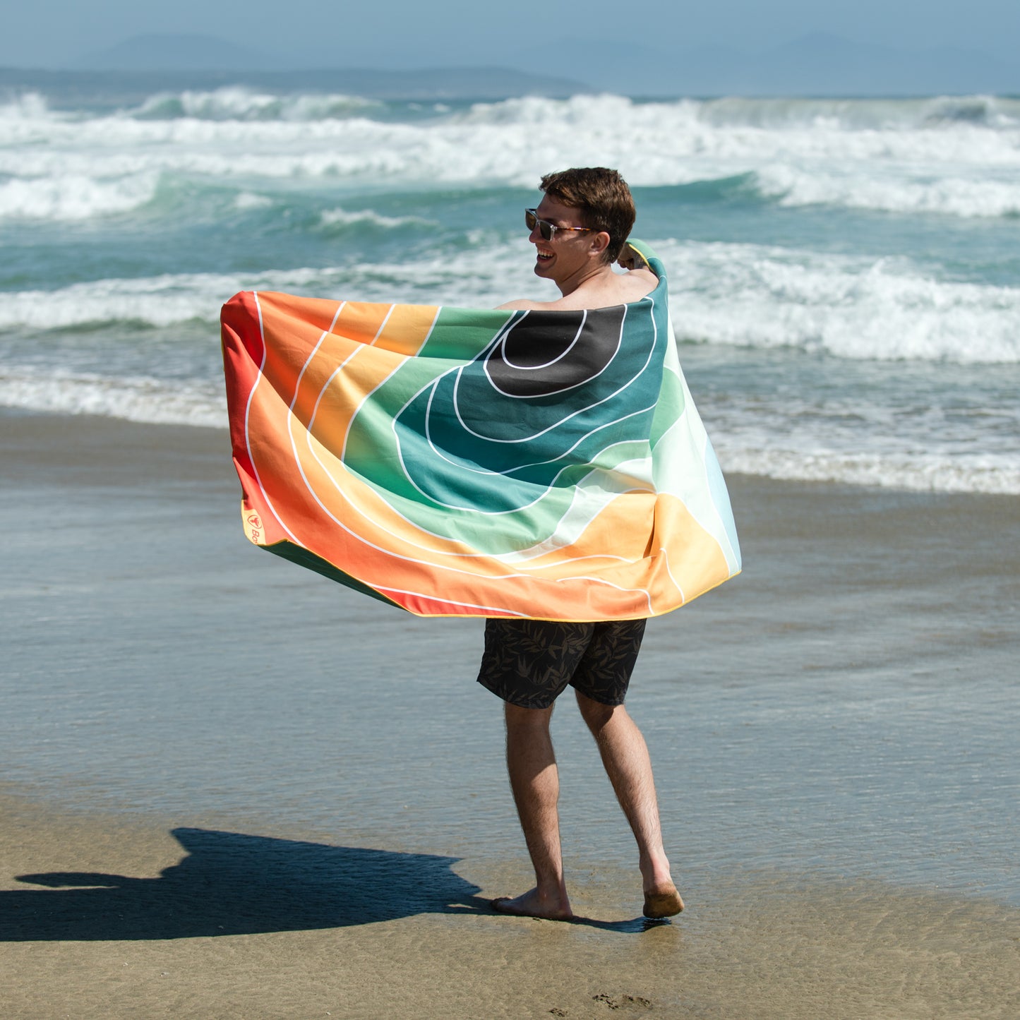 Toalla Playa Microfibra Grande XL Tatio Bosscamp (90 x 200)