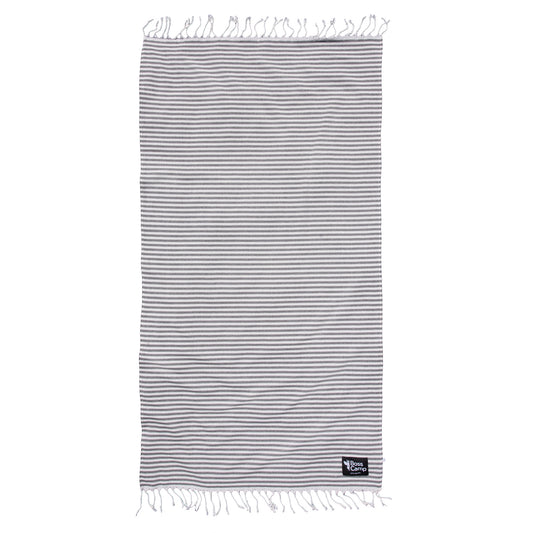 Toalla Turca 100% Algodón Línea Negra Bosscamp (100 x 180)